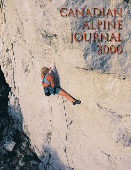 Canadian Alpine Journal 2000 cover